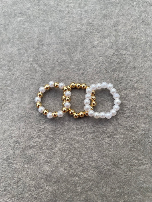Perlenring Set
